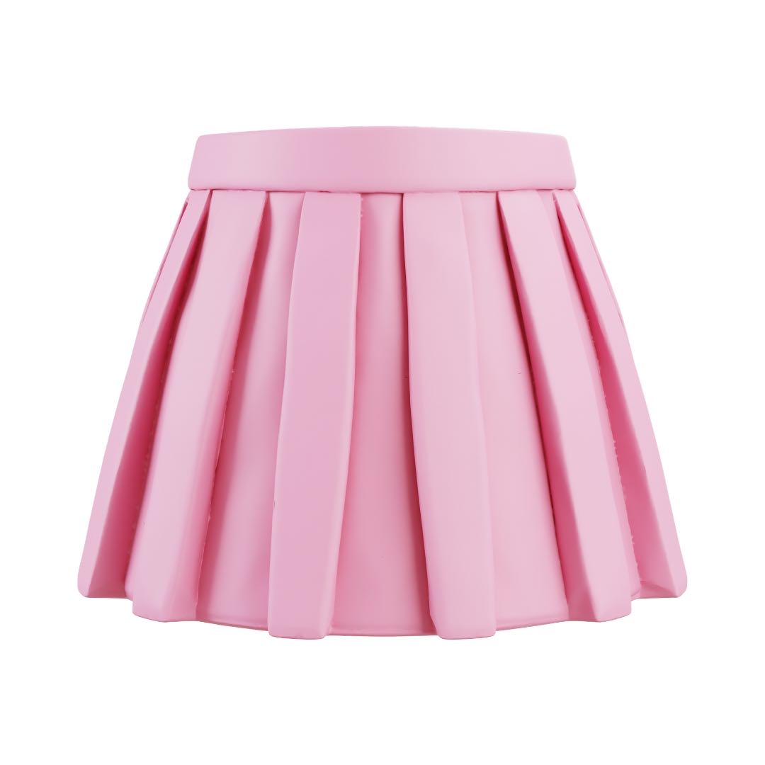 Pink Spring Skirt